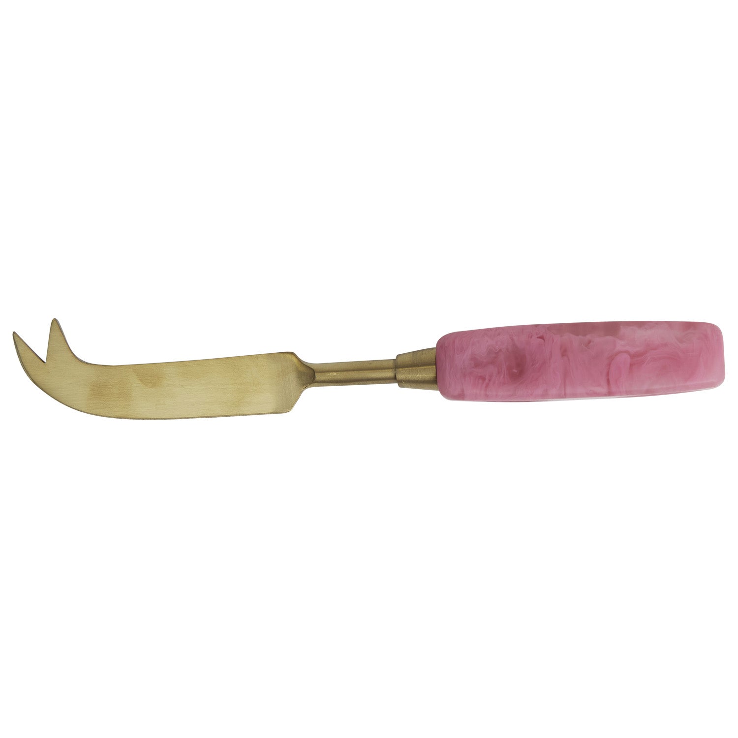 Premium Stainless Steel Cheese Knife with Ergonomic Handle - Fuchsia Color - Perfect for Cheese Boards, Charcuterie, and Gourmet Entertaining
