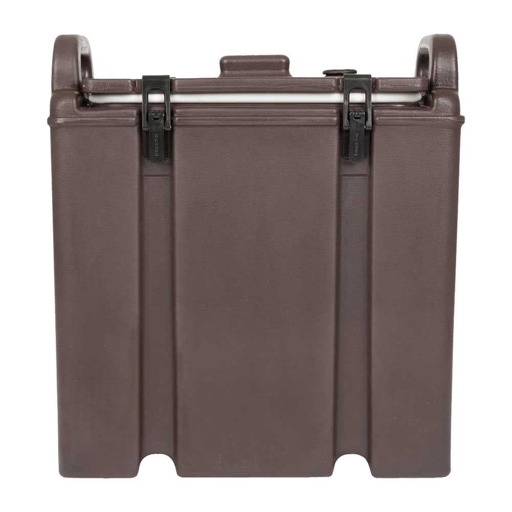 Cambro 250LCD131 2.5 Gallon Camtainer Insulated Beverage Dispenser - Dark Brown - Perfect for Parties, Catering & Outdoor Events - Keeps Drinks Cold for Hours