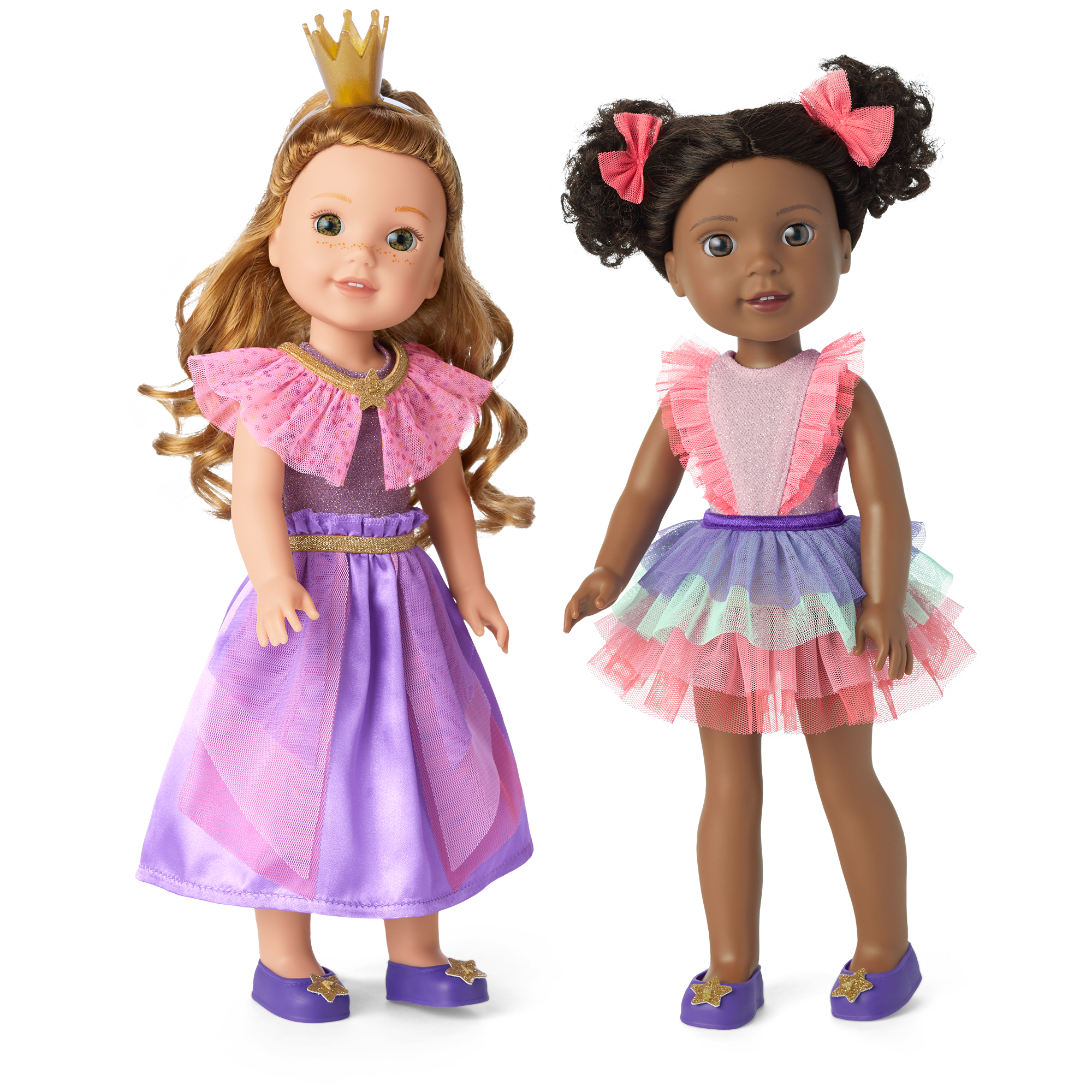 WellieWishers™ Fantasy Play Bundle - Pretend Play Dress Up Set for Kids | Perfect for Tea Parties, Role Playing & Imaginative Play