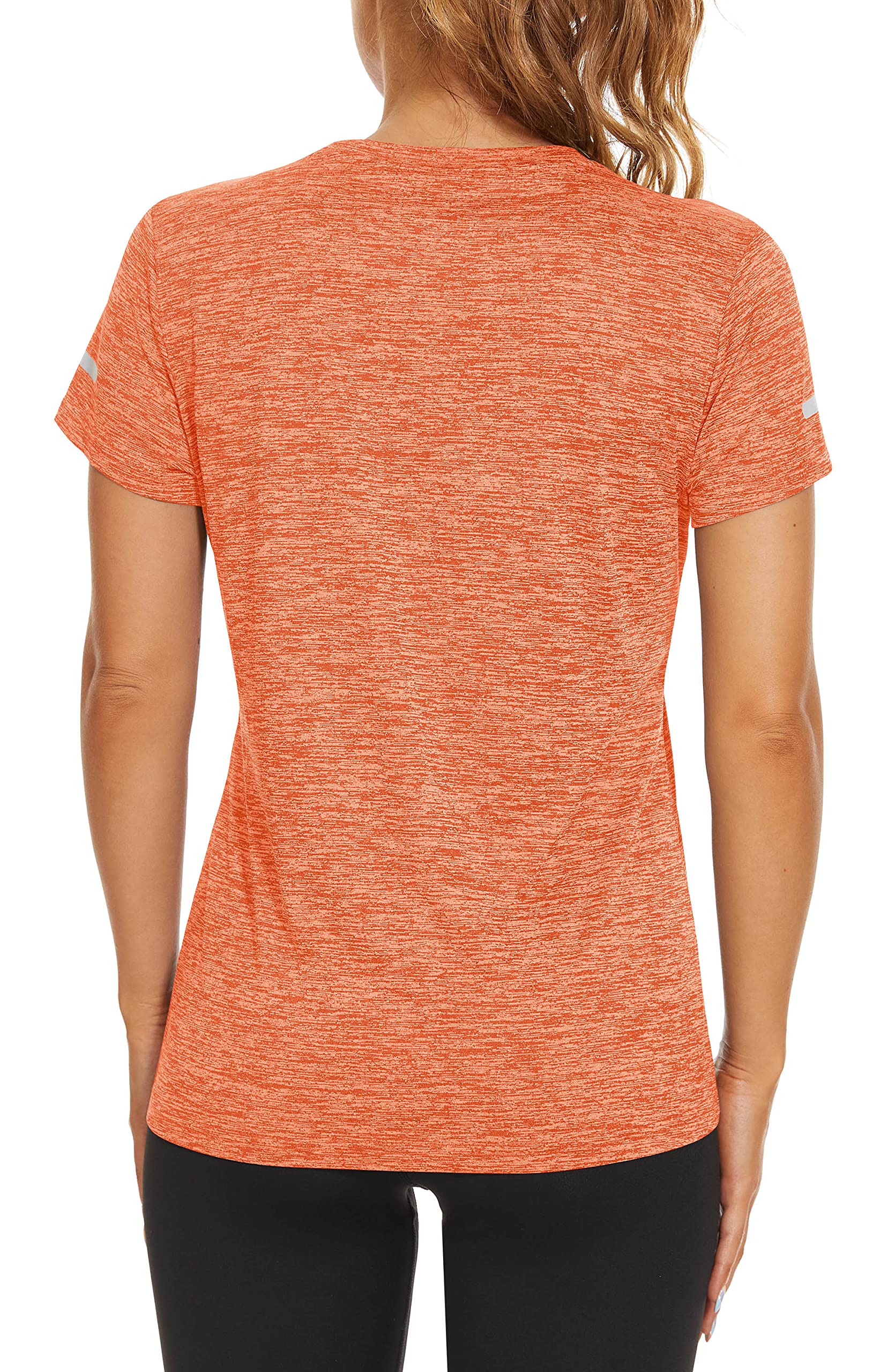 TACVASEN Women's Quick Dry Athletic T-Shirt - Moisture Wicking Short Sleeve Crew Neck Workout Top for Running, Hiking & Fitness Training | Lightweight & Breathable Activewear for Outdoor Sports & Gym