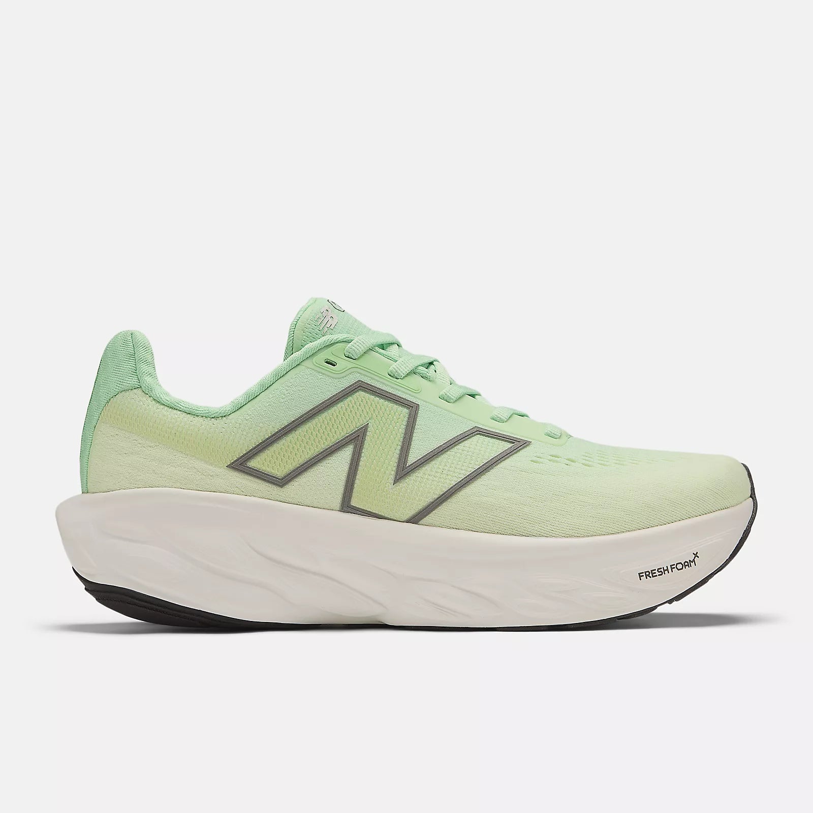 New Balance Men's Fresh Foam X 1080 v14 Running Shoes - Electric Jade/Reflection/Dark Silver Metallic - Lightweight Cushioned Sneakers for Jogging, Gym & Everyday Wear