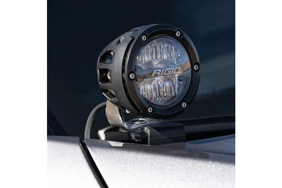 2021-2023 Ford Bronco Sport A-Pillar LED Light Bar Kit with Rigid Industries 360 Series Off-Road Lights - Perfect for Night Driving & Off-Road Adventures