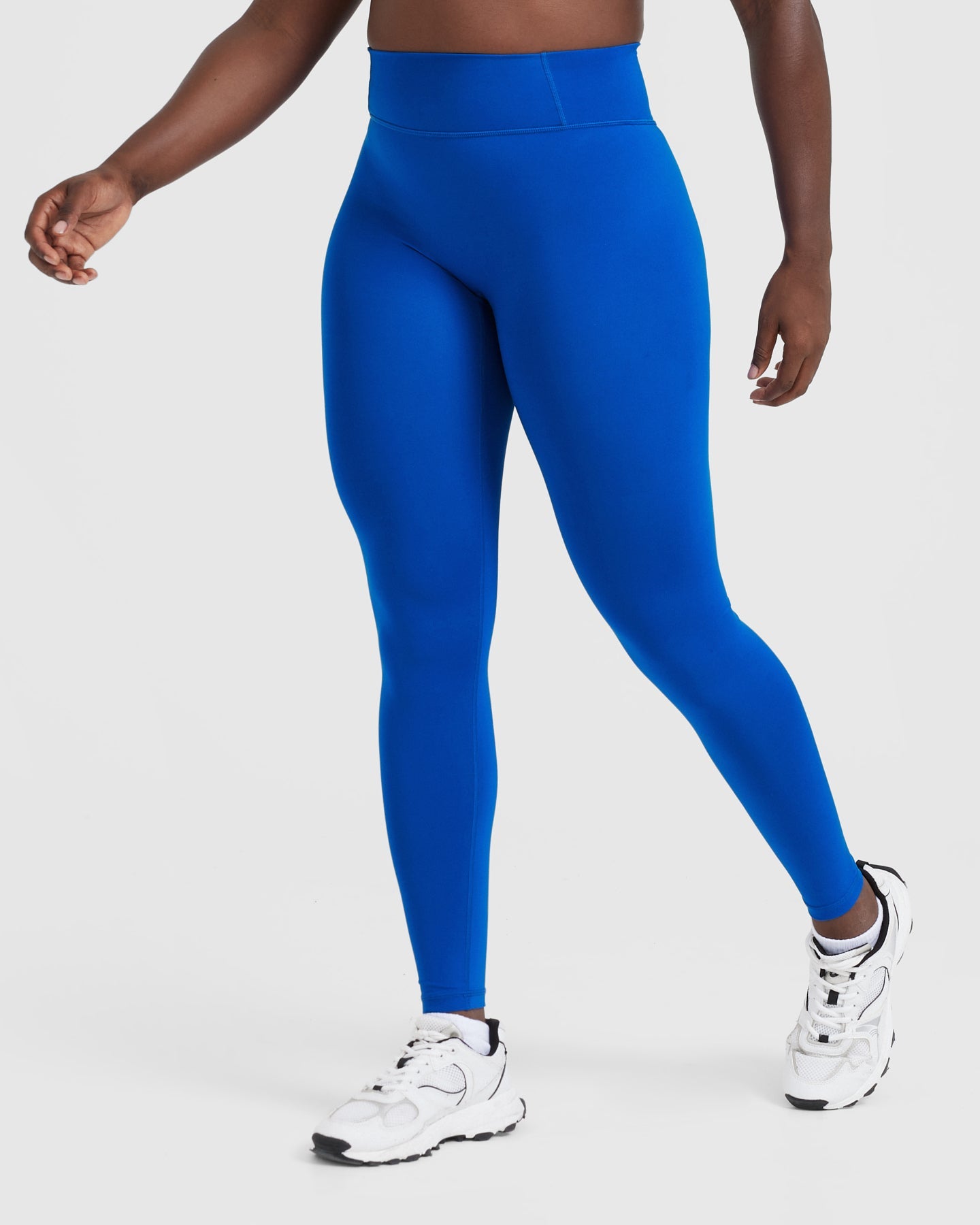 Timeless High Waisted Leggings for Women - Cobalt Blue Yoga Pants with Tummy Control | Perfect for Workouts, Yoga & Everyday Wear