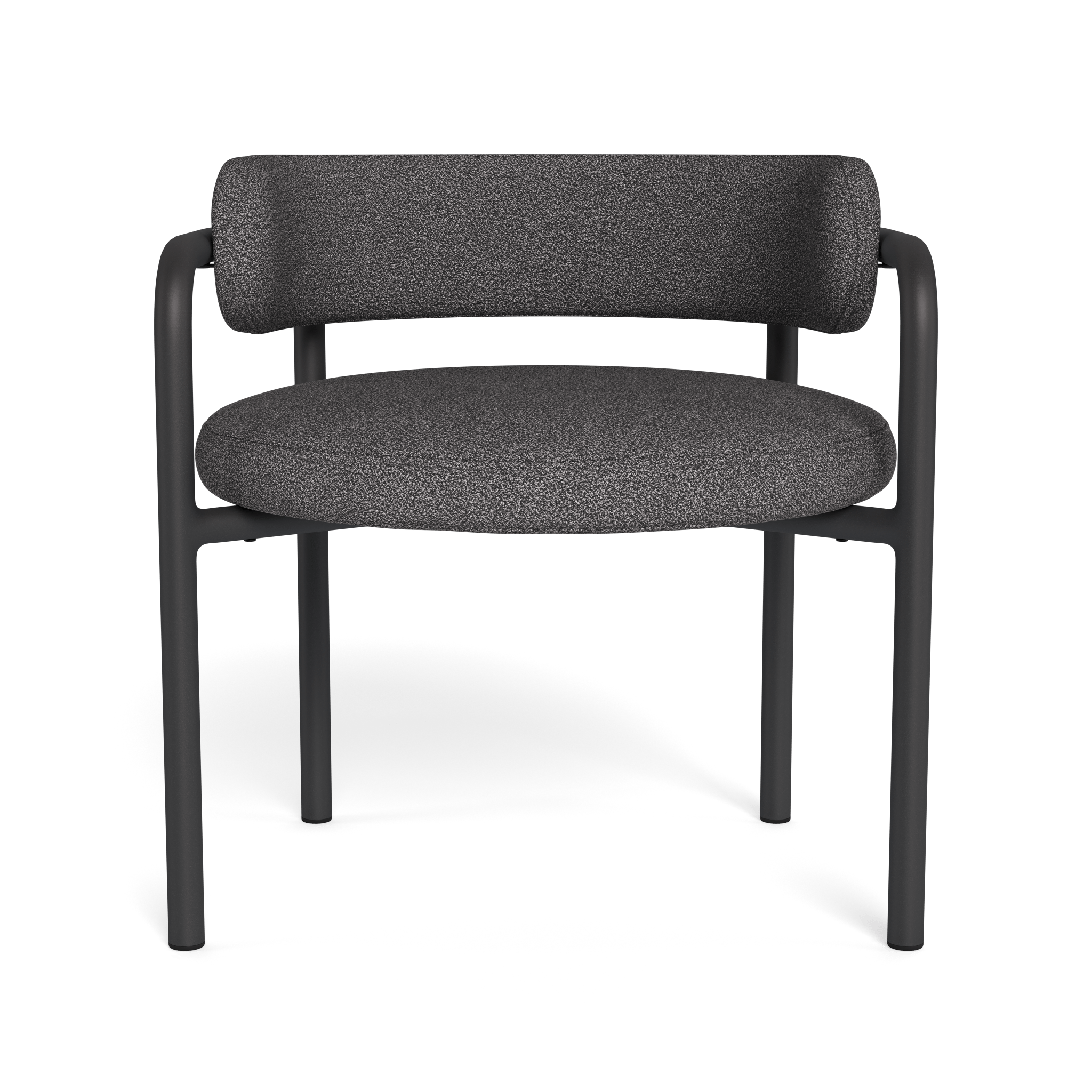 Porto Aluminum Club Chair - Lightweight Outdoor Patio Furniture for Garden, Poolside & Deck - Modern All-Weather Lounge Chair with Cushion (Optional) - Perfect for Relaxing, Sunbathing & Entertaining Guests