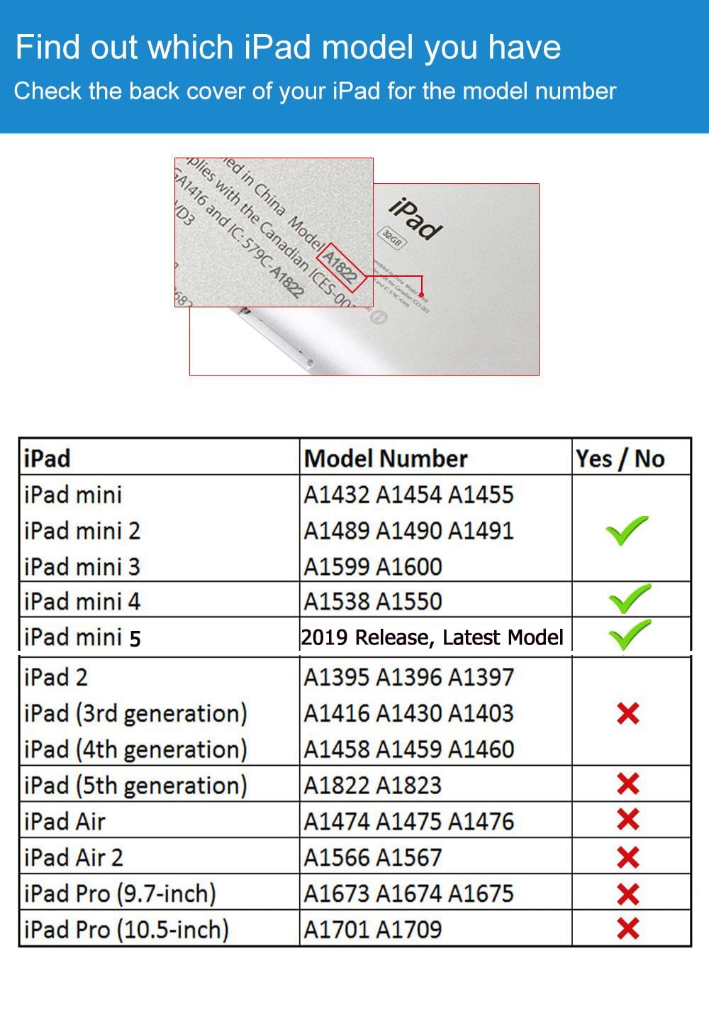 Shockproof Silicone Kids Case for iPad Mini 5/4/3/2/1 - Protective Cover with Handle Stand for Apple iPad Mini 5th Gen 7.9