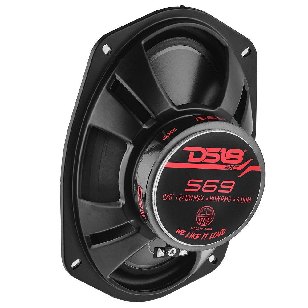 6x9 3-Way Coaxial Car Speakers - 240 Watts, 4 Ohm - Premium Sound for Cars, Trucks & SUVs - Perfect for Upgrading Factory Audio Systems
