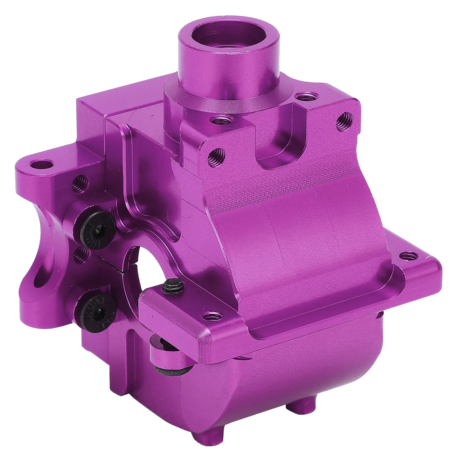 **1/10 HSP RC Car Durable Metal Gear Box - Purple Petrol Truck Gear Box Replacement Part | Perfect for RC Upgrades & Thanksgiving Gifts**