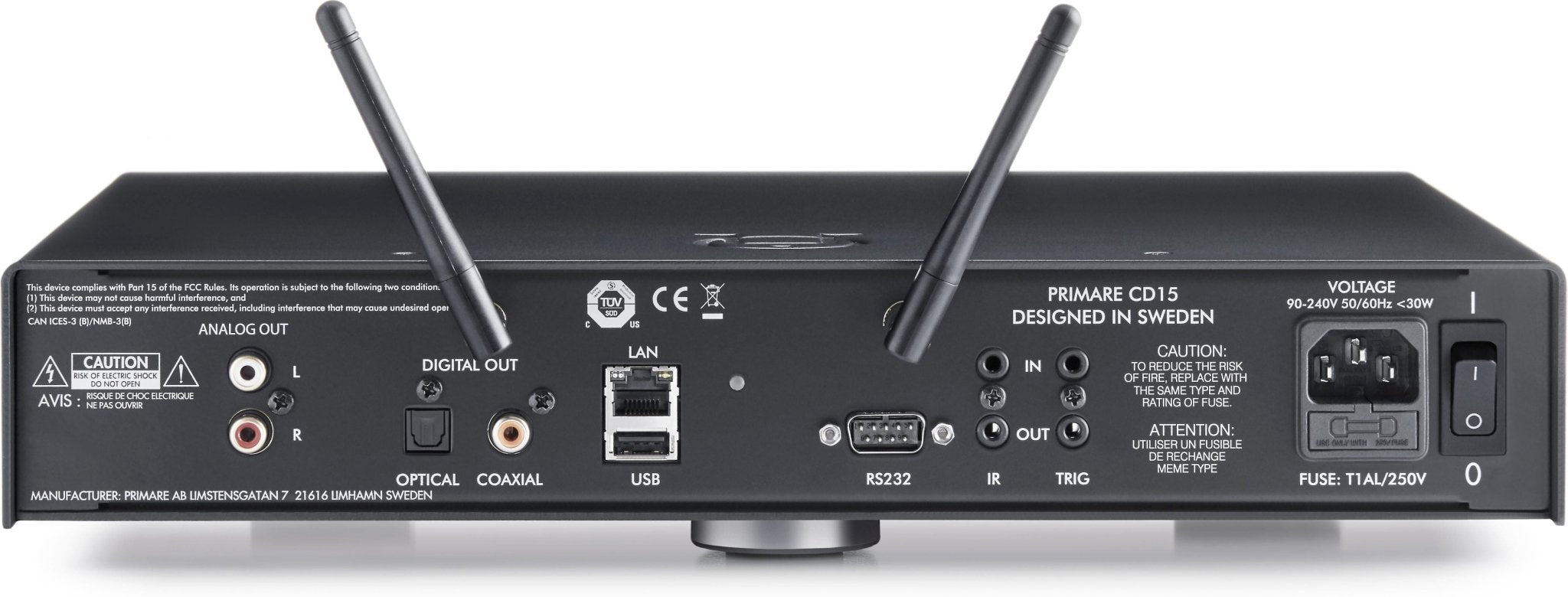 Primare CD15 Prisma CD Player - High-End Audiophile CD Player with Streaming & Hi-Fi Sound | Perfect for Home Theater & Music Listening