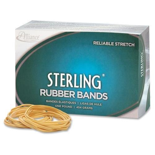 Sterling Rubber Bands #32 (3 x 1/8 Inch) - 950 Bands per 1lb Box | Heavy Duty, Latex-Free Office & Mailing Supplies for Packaging, Organizing & DIY Crafts