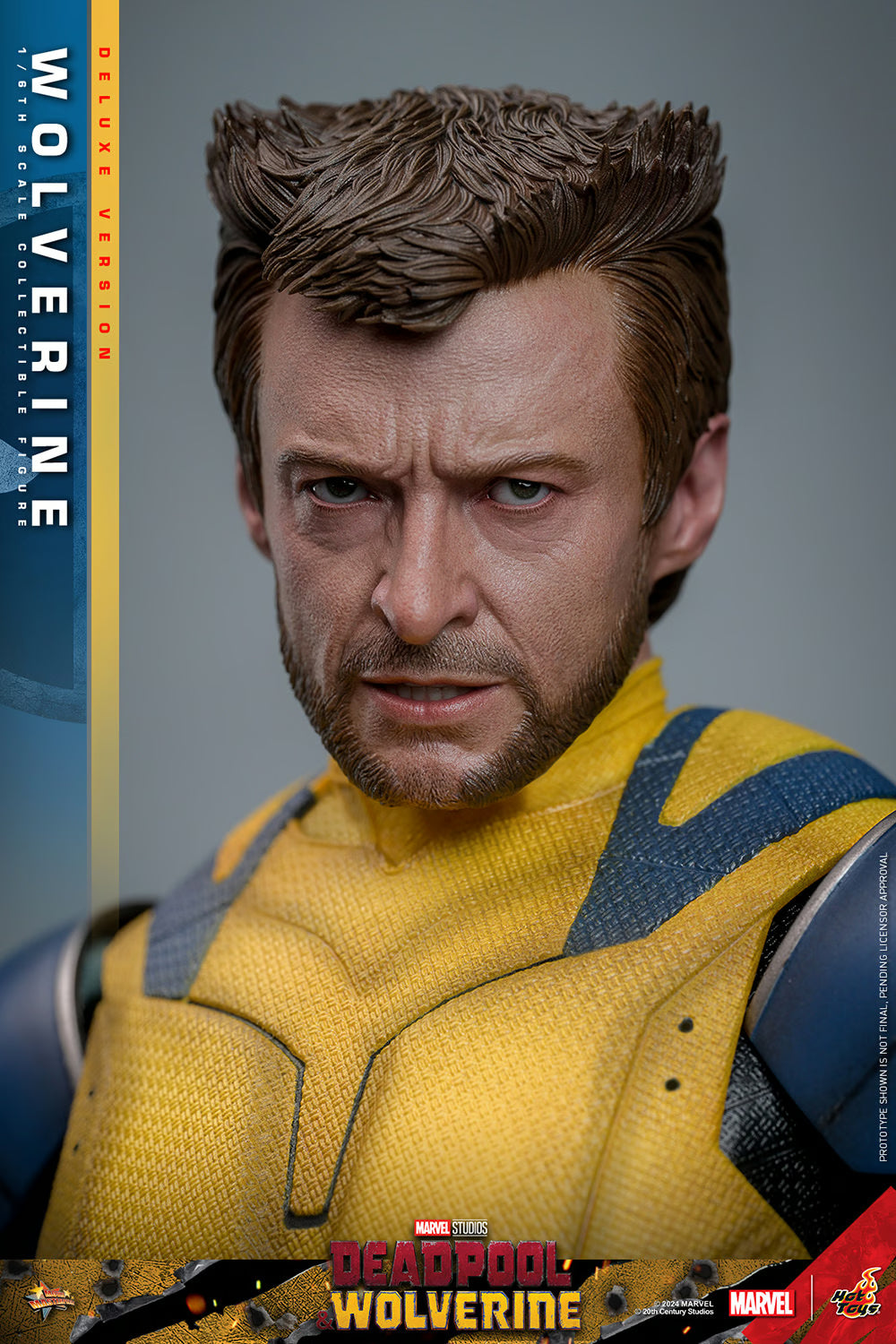 Marvel Comics Deadpool & Wolverine 1/6 Scale Deluxe Collectible Action Figure - Perfect for Display, Gift Giving, and Comic Book Fans