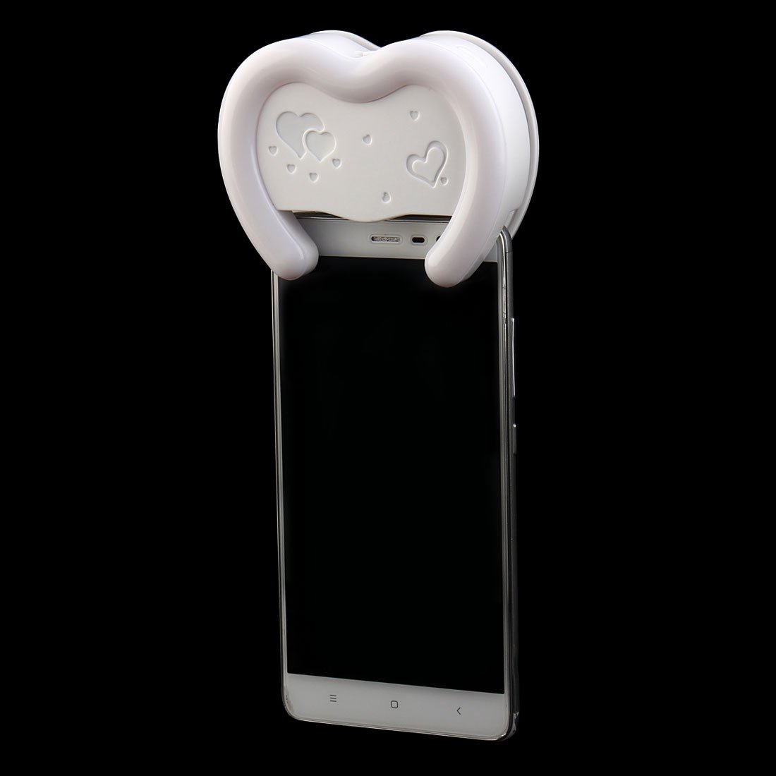 Dimmable LED Ring Light for Bulb Seals & O-Rings - Rechargeable White Light for Smart Devices