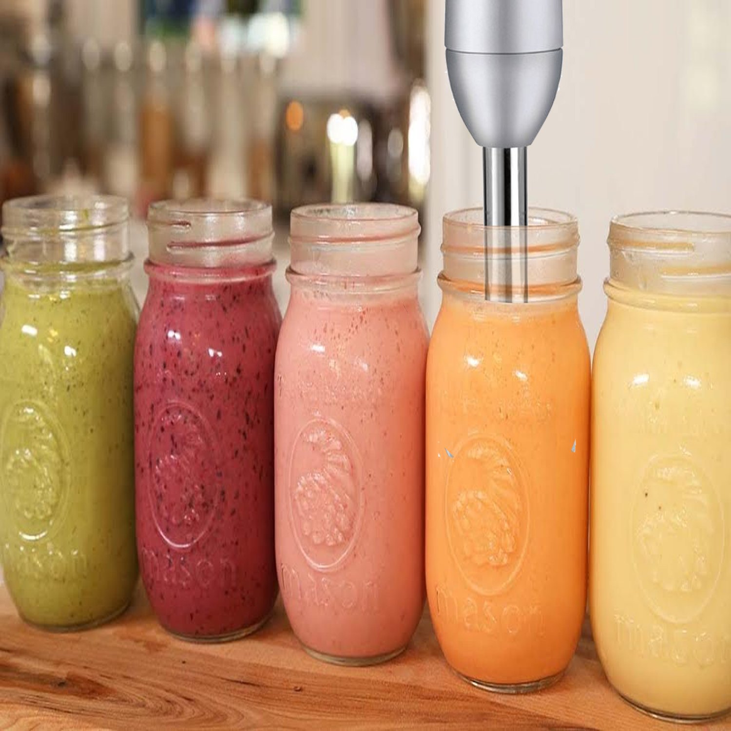 Cuisinart CSB-75BC 200W Hand Blender - 2 Speeds for Smoothies & Soups