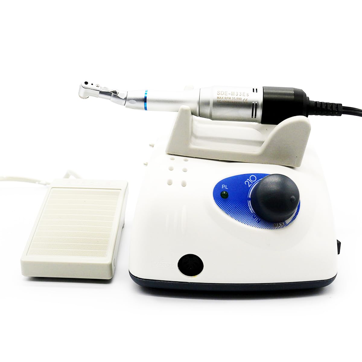 Professional 35000 RPM Electric Nail Drill Machine Kit - High Speed Nail File for Acrylic Nails, Pedicure & Callus Removal - Perfect for Nail Technicians & Home Manicure - Salon Quality Nail Art & Foot Care Tools