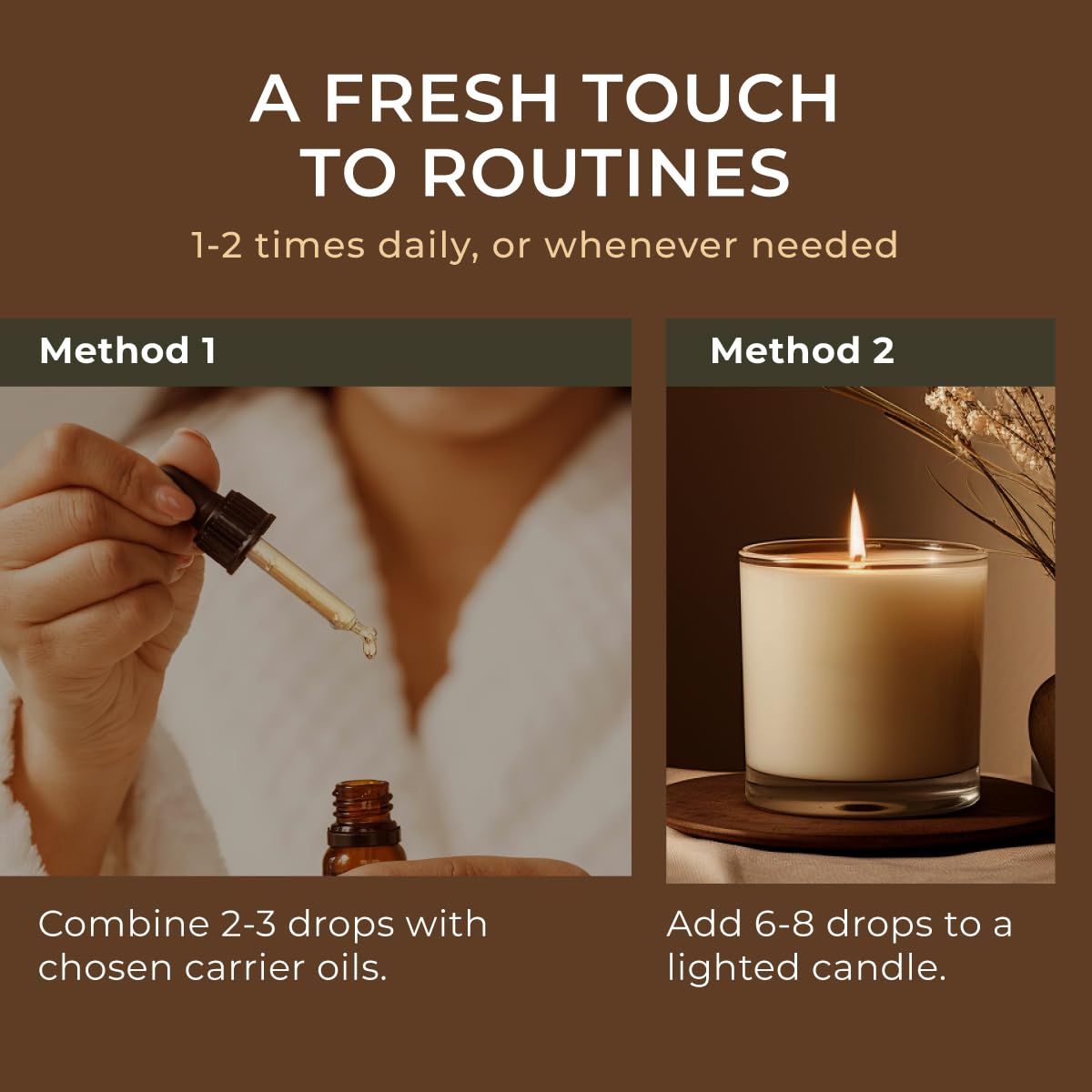 Gya Labs 100% Pure Thuja Essential Oil - 0.34 Fl Oz Natural Wood Oil for Aromatherapy, Diffuser, Hair Care & Candle Making - Camphor Scent for Relaxation & Stress Relief - Perfect for Spa, Yoga & Home Fragrance