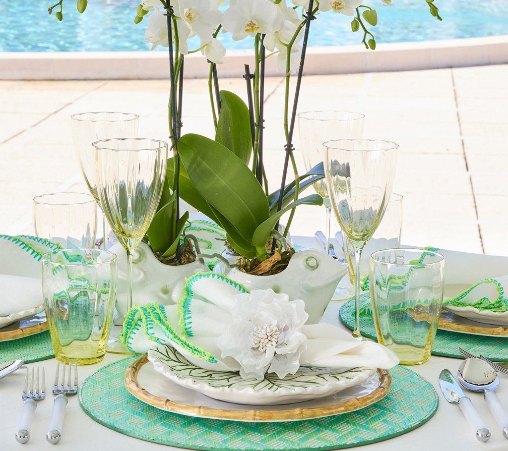 Elegant Gardenia Napkin Rings Set of 4 - Floral Table Decor for Weddings, Dinner Parties & Holiday Dining