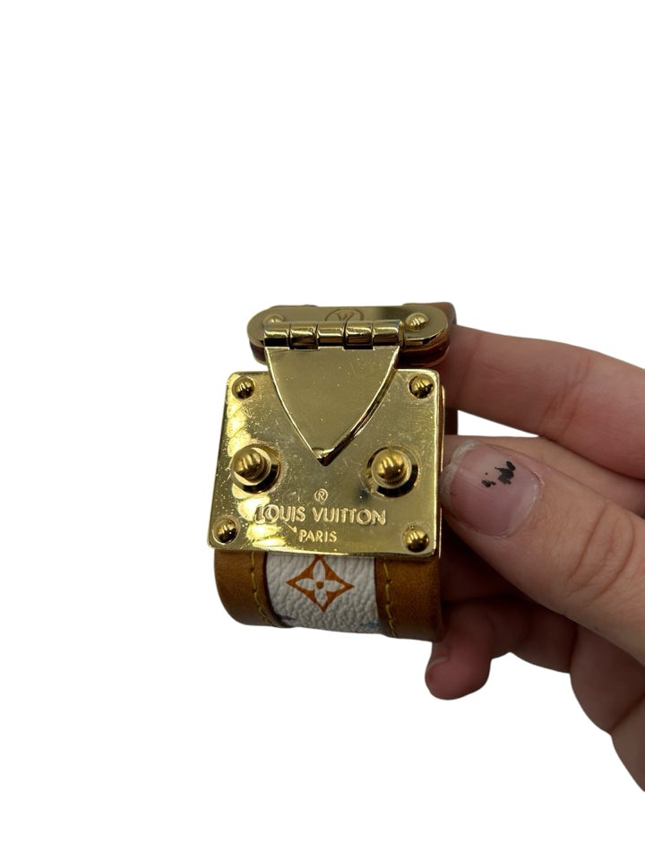 Authentic Louis Vuitton Murakami Koala Gold Plated Brass Bracelet - Luxury Fashion Accessory for Women, Perfect for Parties & Special Occasions