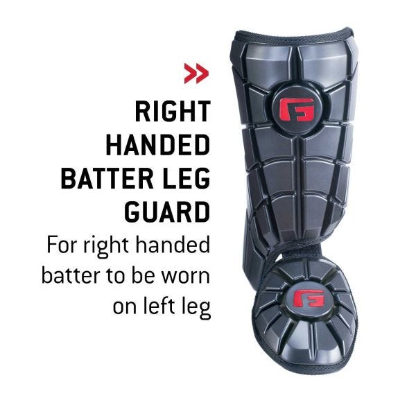G Form Batter's Leg Guard - Lightweight Baseball & Softball Shin Protection for Youth & Adults - Perfect for Training, Games & Practice Sessions