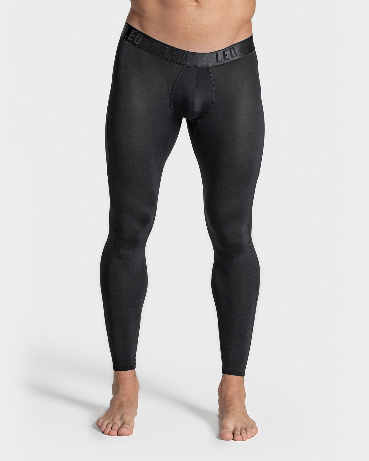 Men's Workout Tights - High Performance Compression Pants for Running, Gym & Training - Moisture Wicking & Breathable Activewear