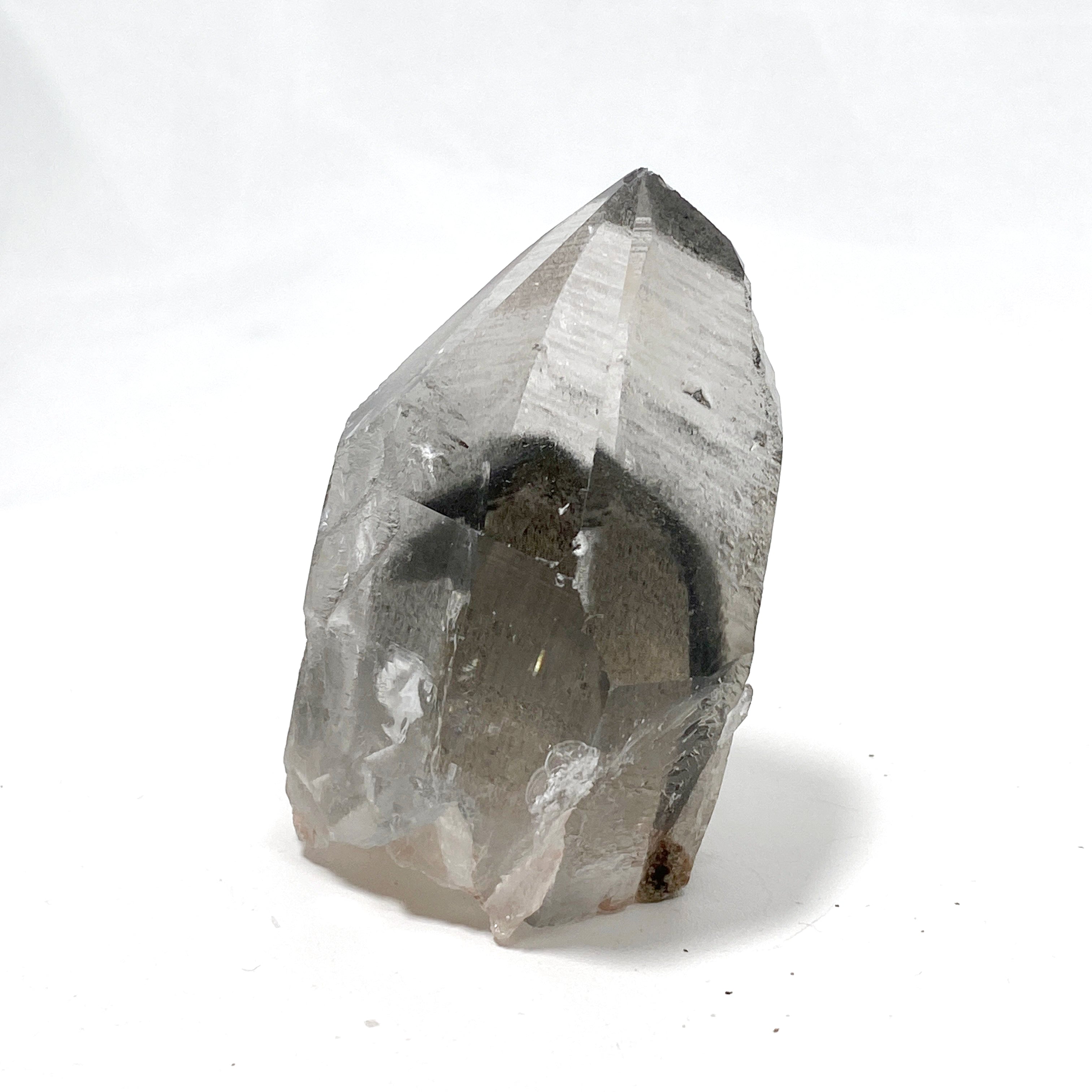 Lemurian Seed Crystal Black Phantom - 146g 70x45mm LSQ 09 - Healing Stone for Meditation, Energy Work & Spiritual Growth