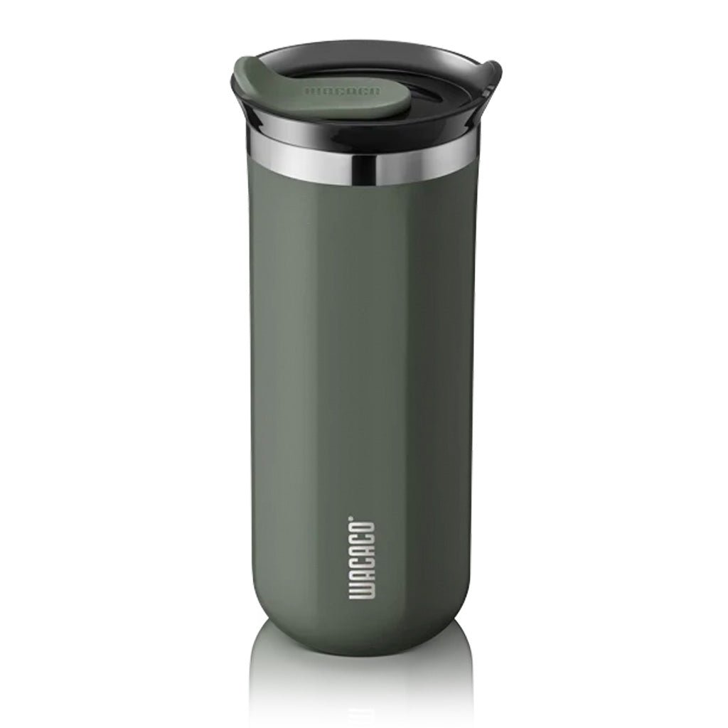 Wacaco 435ml Octaroma Grande Reusable Coffee Cup - Insulated Travel Mug for Hot & Cold Drinks - Perfect for Office, Commuting, and Outdoor Adventures