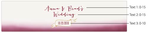 Custom Water Bottle Labels for Weddings & Events - Personalized Name & Logo Stickers - Perfect for Vineyards, Parties & Corporate Gifts