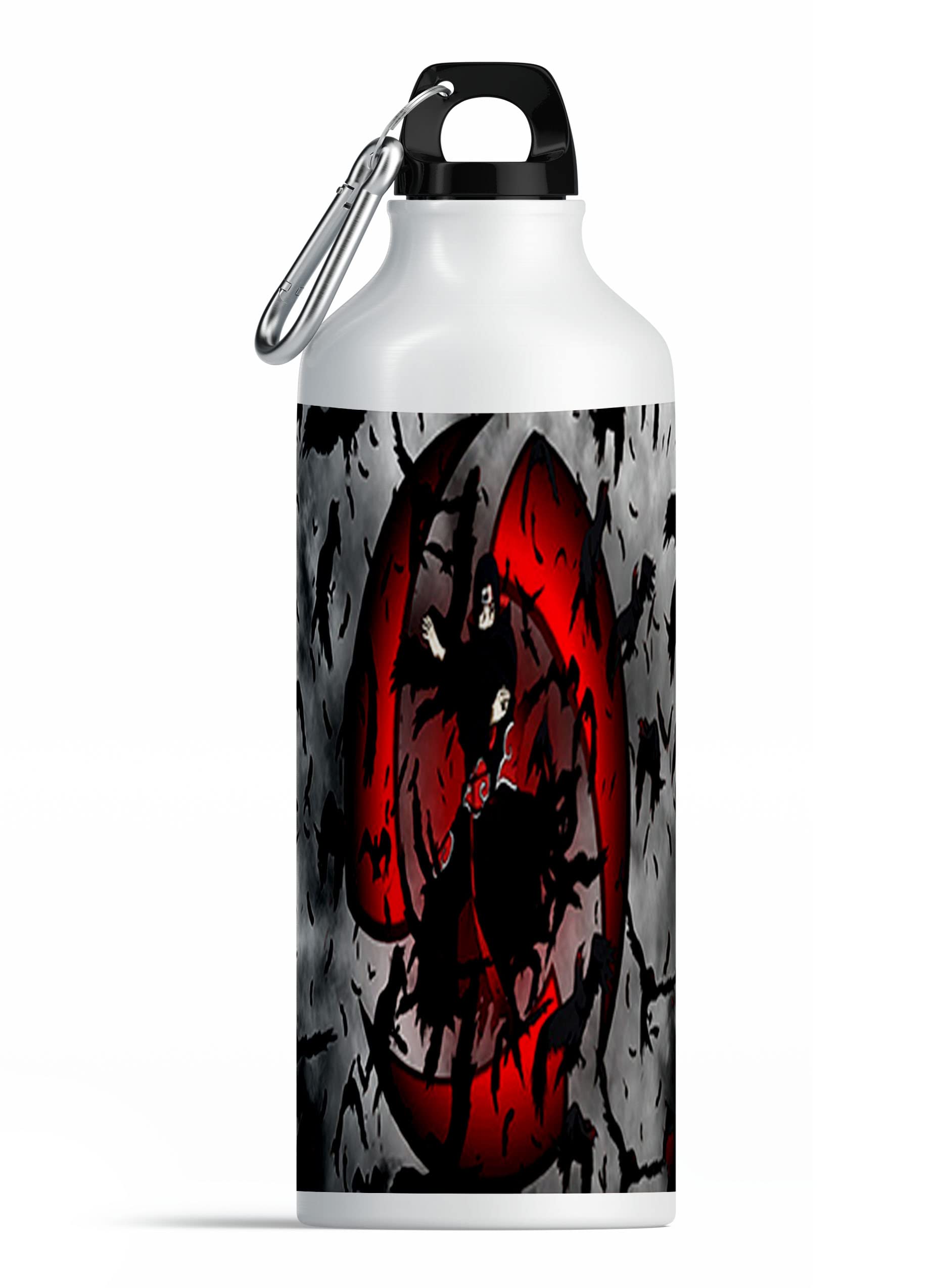 Naruto Kakashi Anime Water Bottle 600ml - Insulated Stainless Steel Sipper for Kids & Adults - Perfect for School, Gym, and Outdoor Activities
