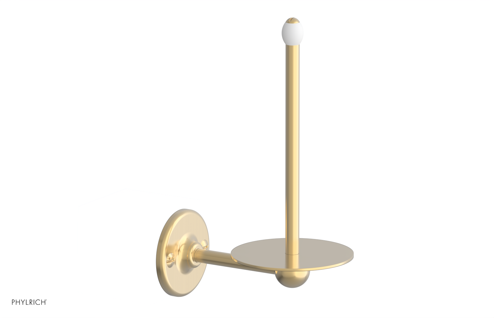 Jamestown Spare Toilet Paper Holder 165 73S - Durable Bathroom Tissue Roll Stand for Home, Office & RV Use
