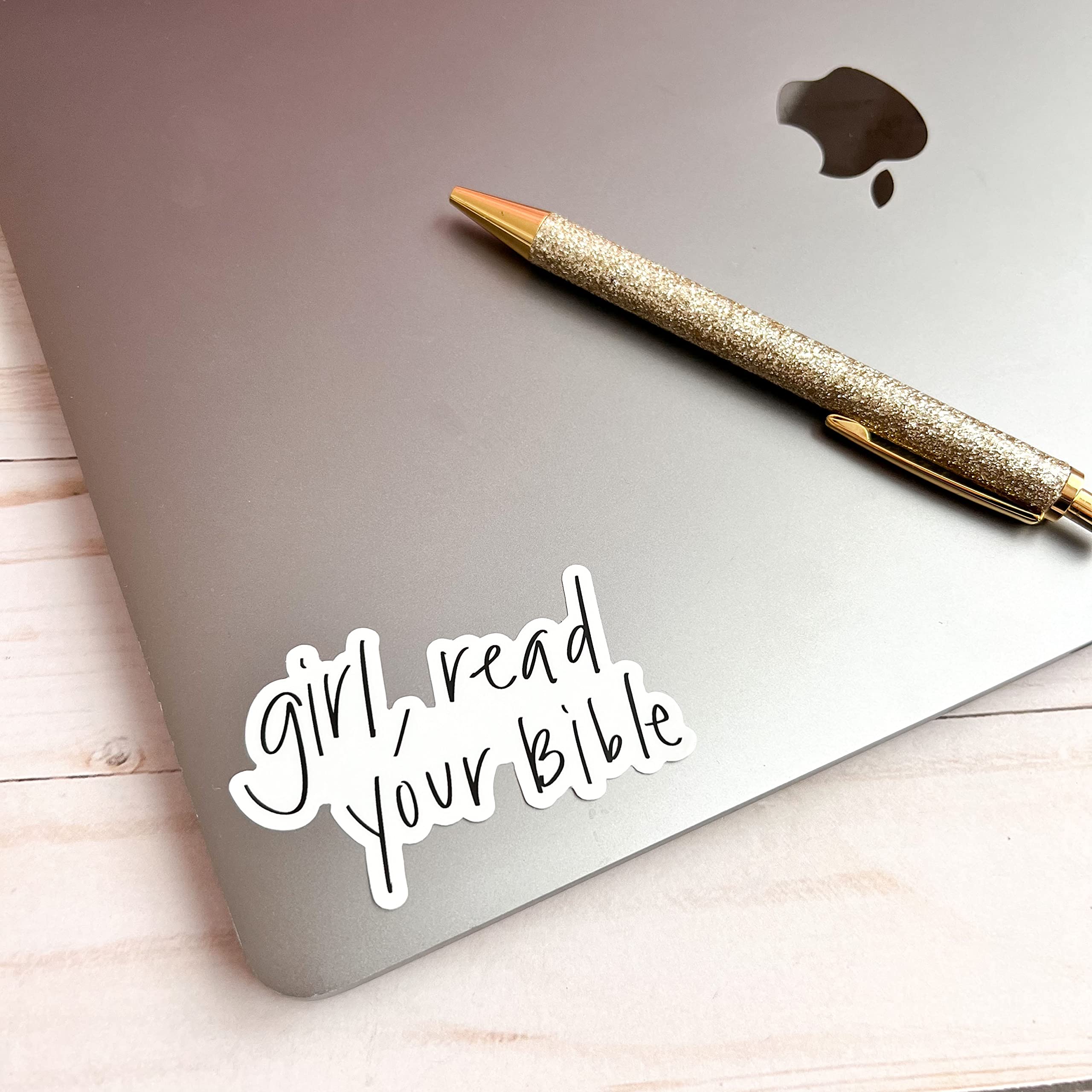 Faith Stickers for Hydro Flask & Laptop - Bible Verse Christian Decals for Water Bottles, Journals - Inspirational Jesus & God Quotes - Perfect for Bible Study, Church, School & Daily Motivation