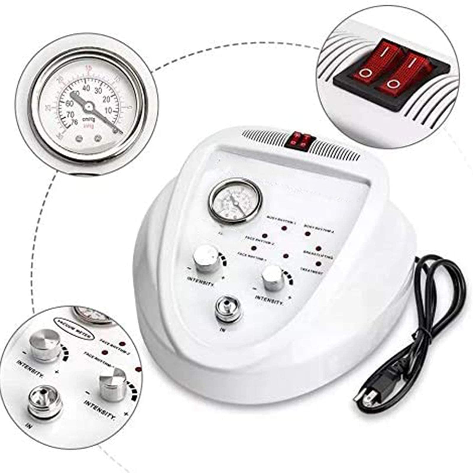 Vacuum Therapy Massager for Cellulite Reduction & Pain Relief - Multifunctional Body Cupping Machine for Skin Rejuvenation, Back, Neck & Joint Pain - Perfect for Home Spa & Physical Therapy