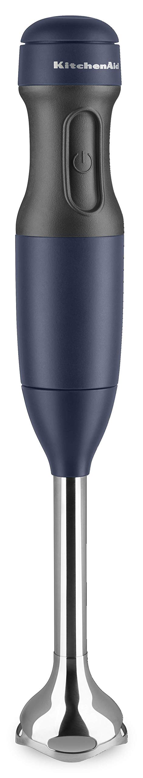 KitchenAid BPA-Free 2-Speed Hand Blender - Ink Blue for Smoothies & Soups