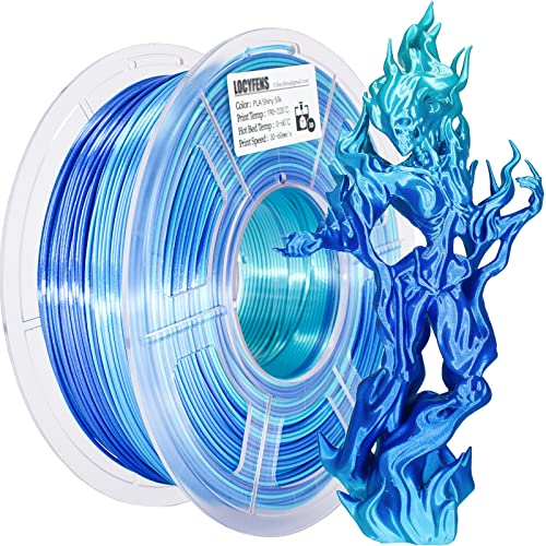 Silk Shiny Blue Green