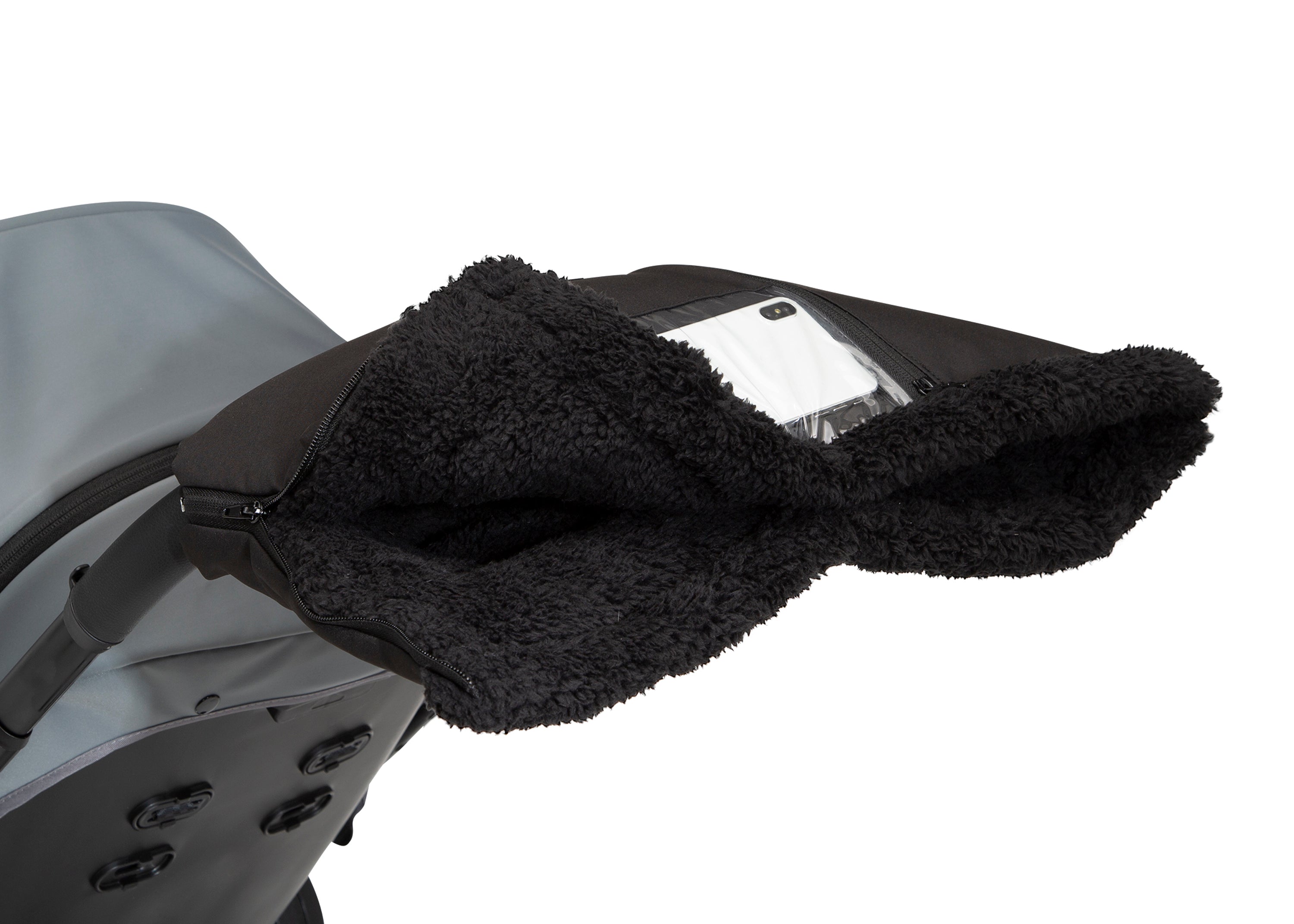 Revolve Stroller Parent Hand Muff - Winter Warm Stroller Handle Cover for Parents - Perfect for Cold Weather Walks with Baby