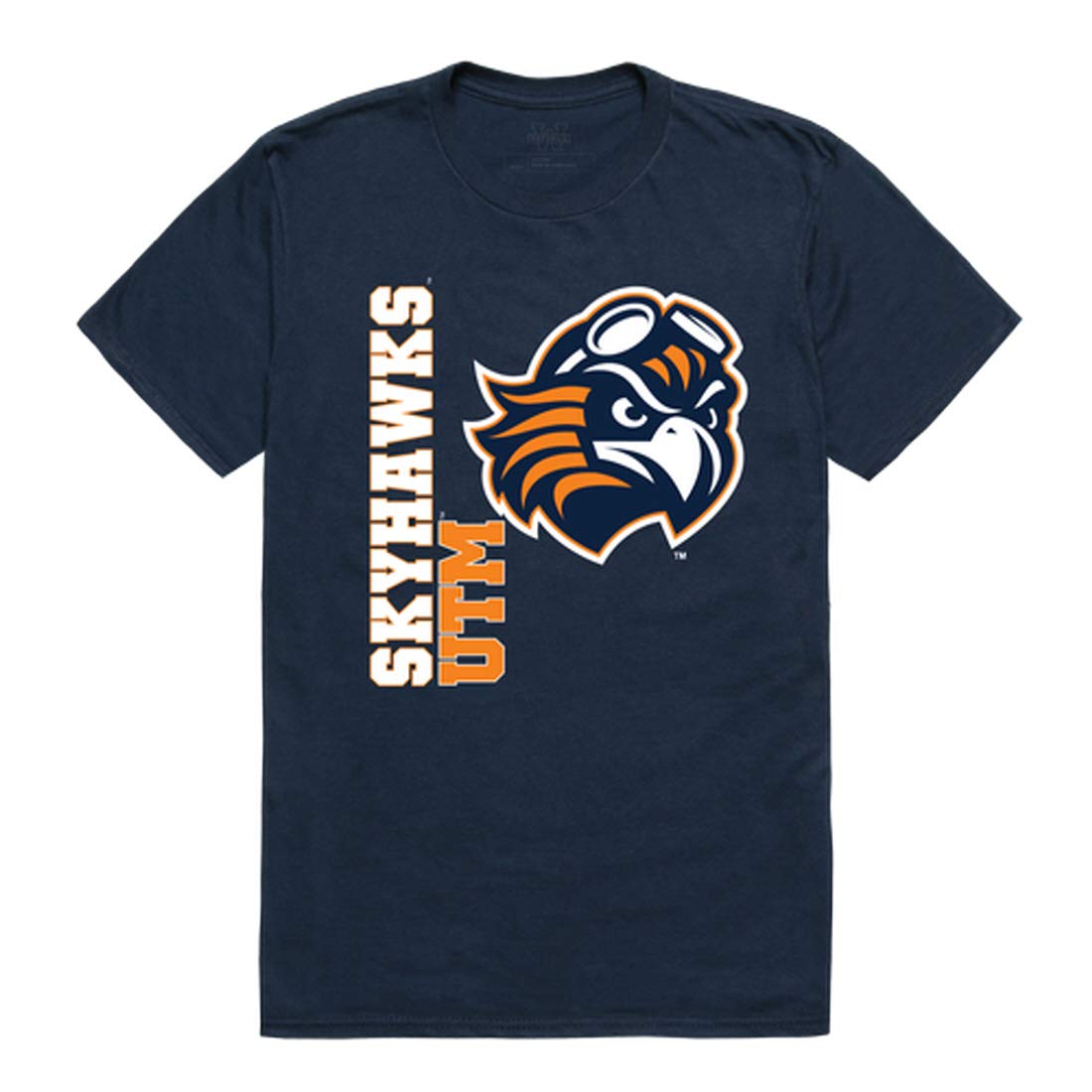 University of Tennessee Martin Skyhawks Ghost College T-Shirt - Vintage Style Fan Apparel for Men & Women - Perfect for Game Day, Tailgating and Alumni Events