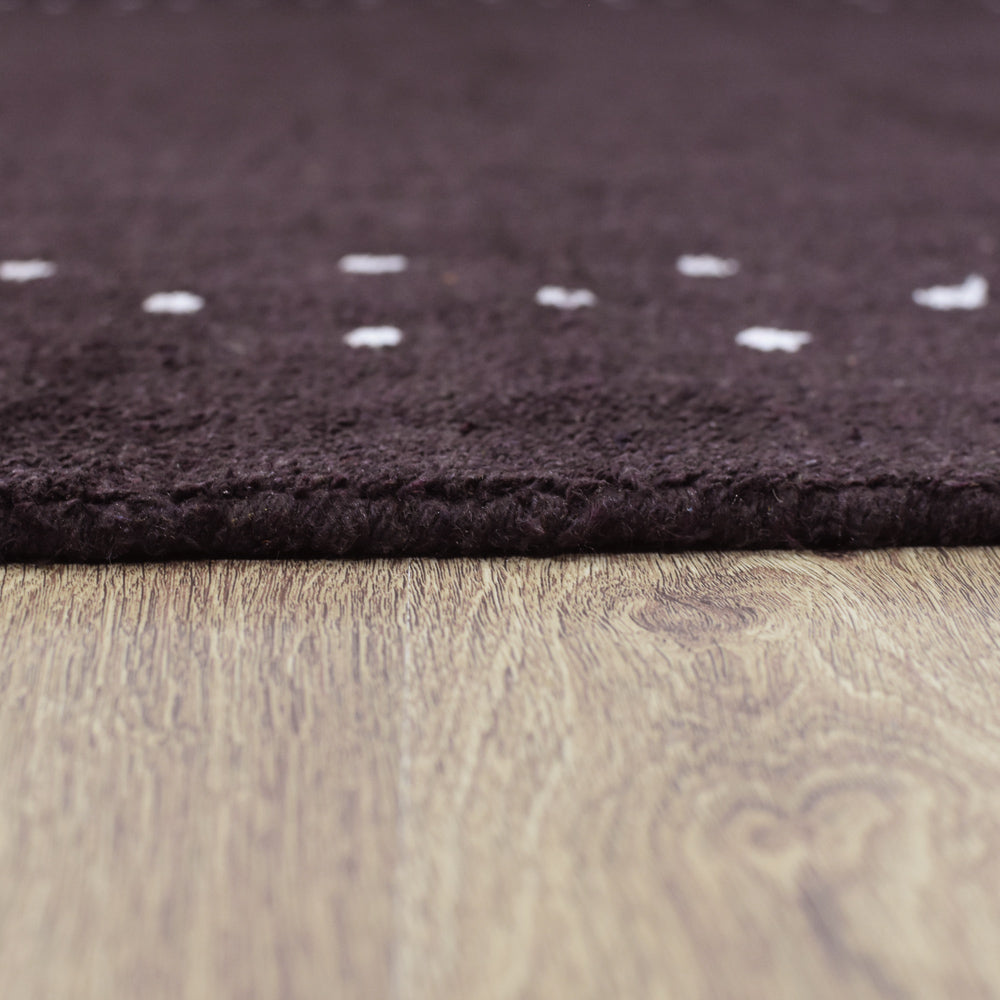 Hand Knotted Canvas Rug - Durable & Stylish Home Decor for Living Room, Bedroom, or Office