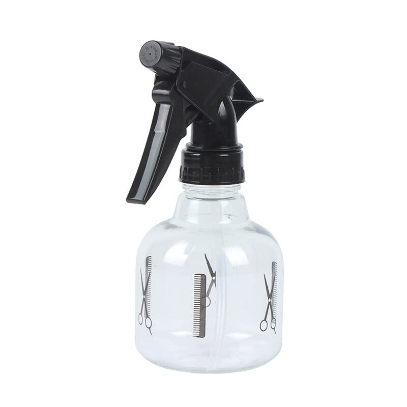 APSAMBR 250ml Plastic Spray Bottle - Hair Styling, Salon, Plant Misting & Flower Watering - Reusable Fine Mist Sprayer for Hairdressing, Gardening & Home Cleaning