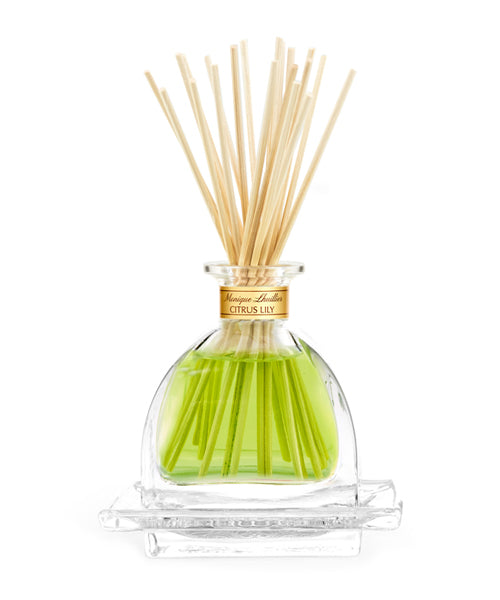 Monique Lhuillier Citrus Lily Aromatherapy Diffuser Set - AirEssence & PetiteEssence Essential Oil Diffusers for Home, Office & Spa Relaxation