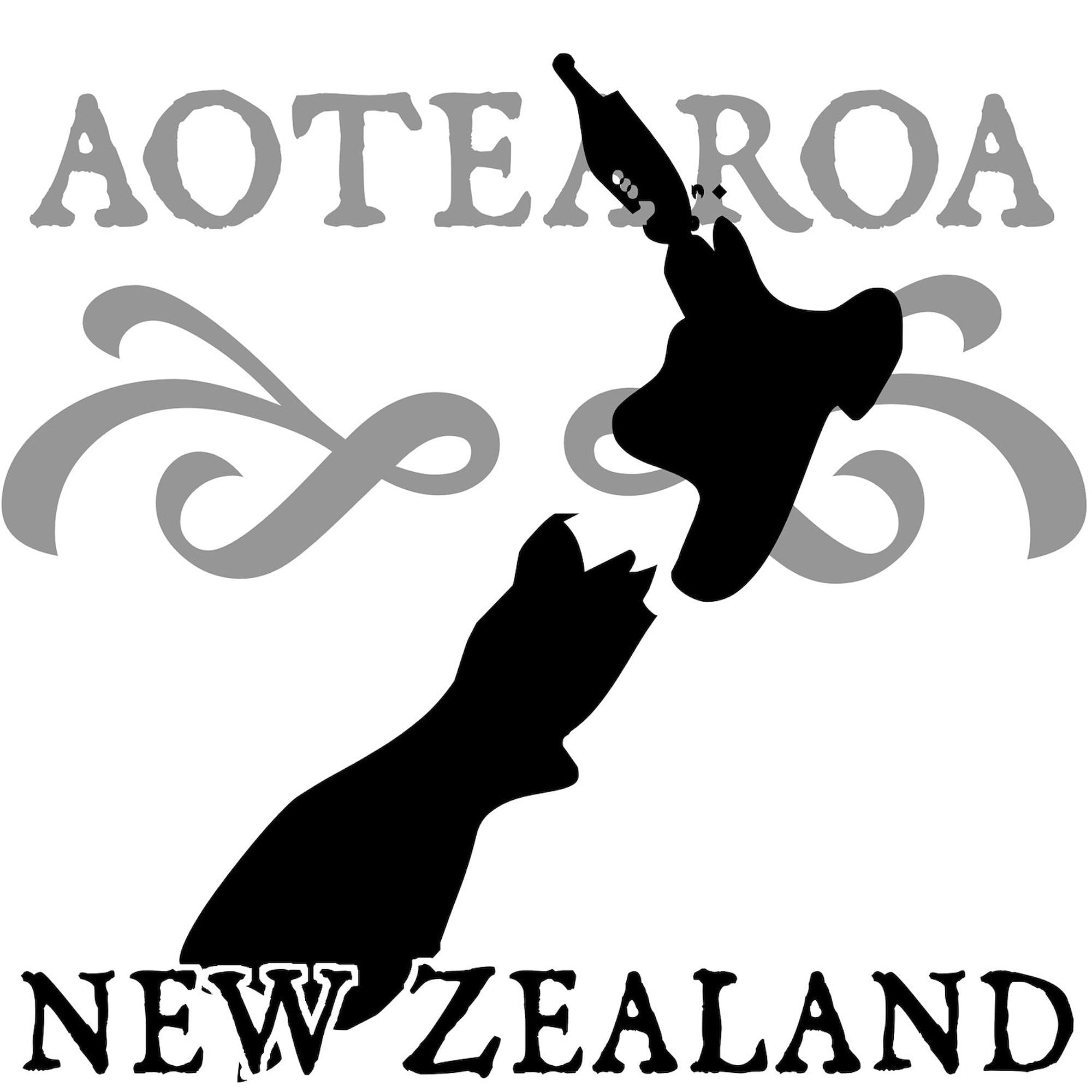 Aotearoa New Zealand Oval Car Bumper Sticker - Waterproof Vinyl Decal for Cars, Laptops, Windows | Perfect for Travel Enthusiasts & Kiwi Pride