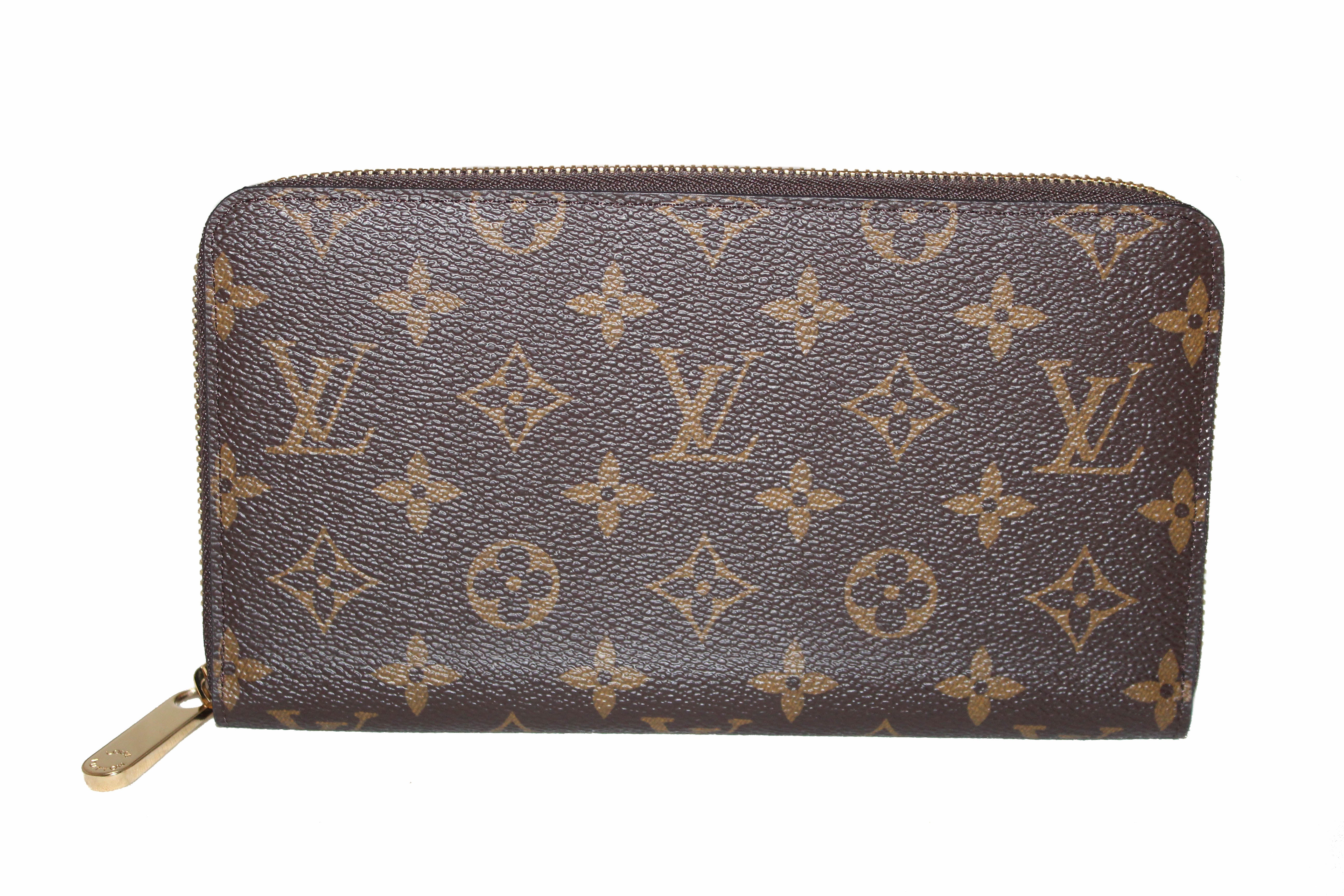 Authentic Louis Vuitton Monogram Zippy Wallet Organizer - Luxury Compact Card Holder for Women & Men, Perfect for Travel, Everyday Use & Gift Giving