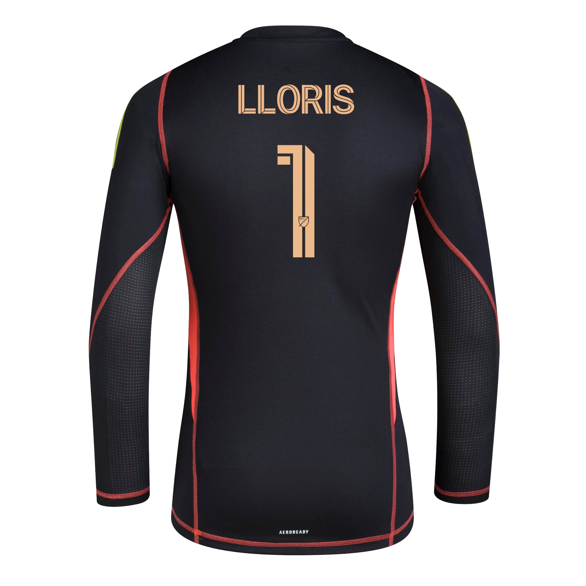 adidas Hugo Lloris LAFC Los Angeles FC Goalkeeper Tiro 24 Jersey - Black/Multi - Authentic Soccer Jersey for Fans & Players - Perfect for Matchdays, Training & Collecting