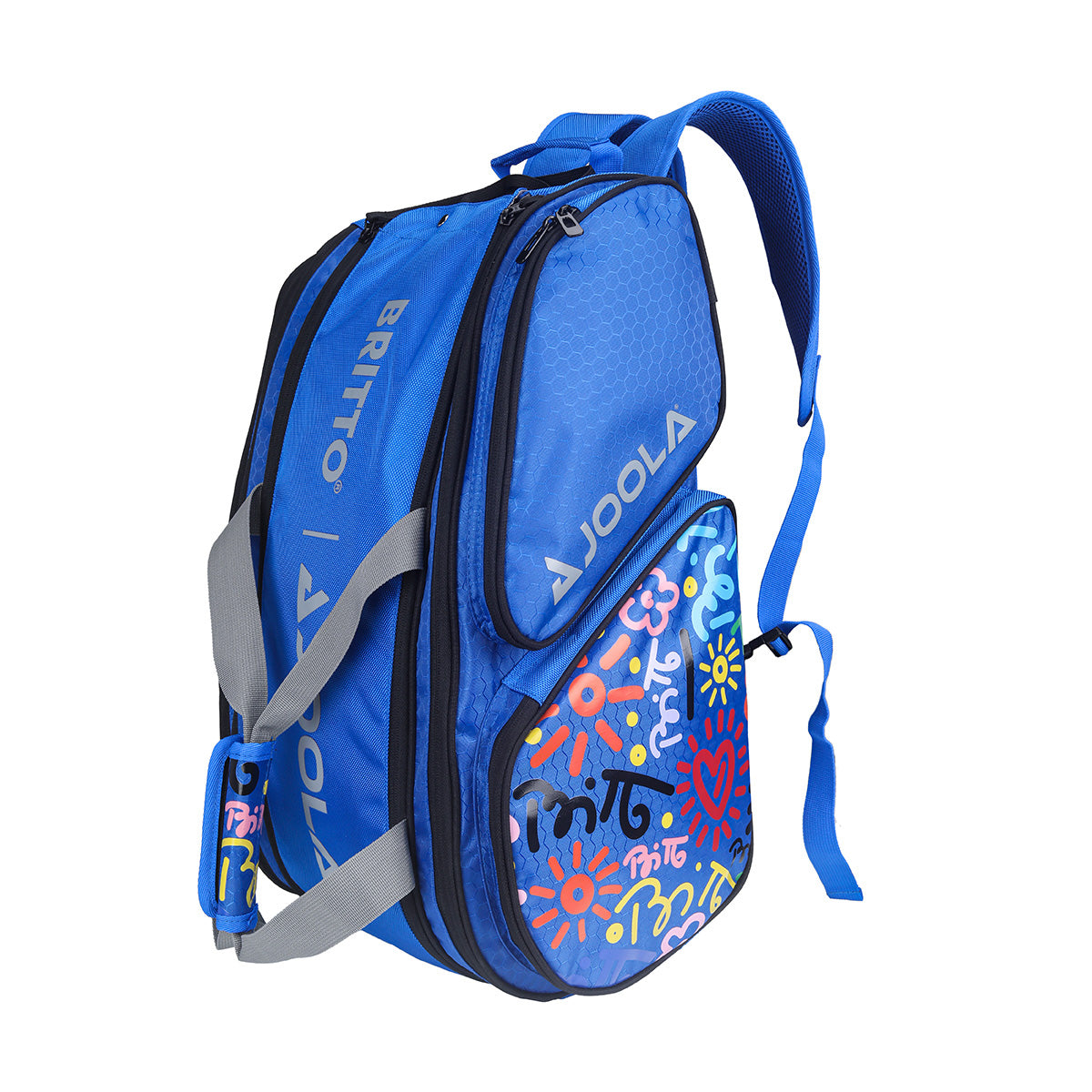 JOOLA BRITTO Tour Elite Pickleball Bag - Premium Paddle & Gear Backpack for Pickleball Players - Perfect for Tournaments, Training & Court Storage