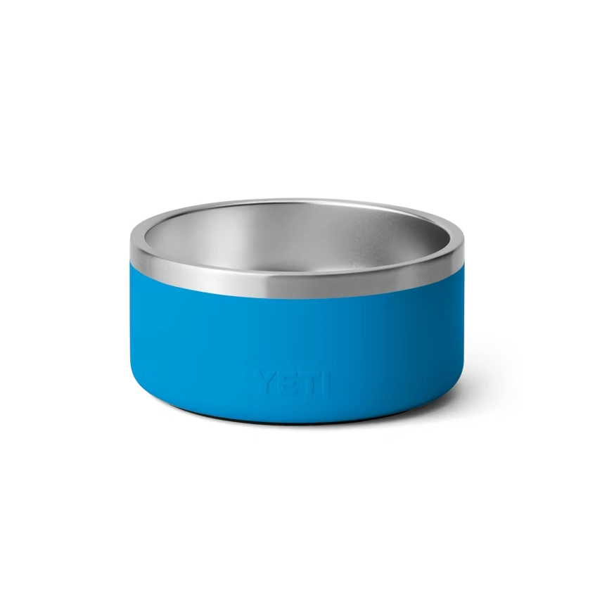 Boomer 4 Dog Bowl - Non-Slip Stainless Steel Pet Food & Water Dish for Large Dogs - Perfect for Indoor, Outdoor & Travel Use