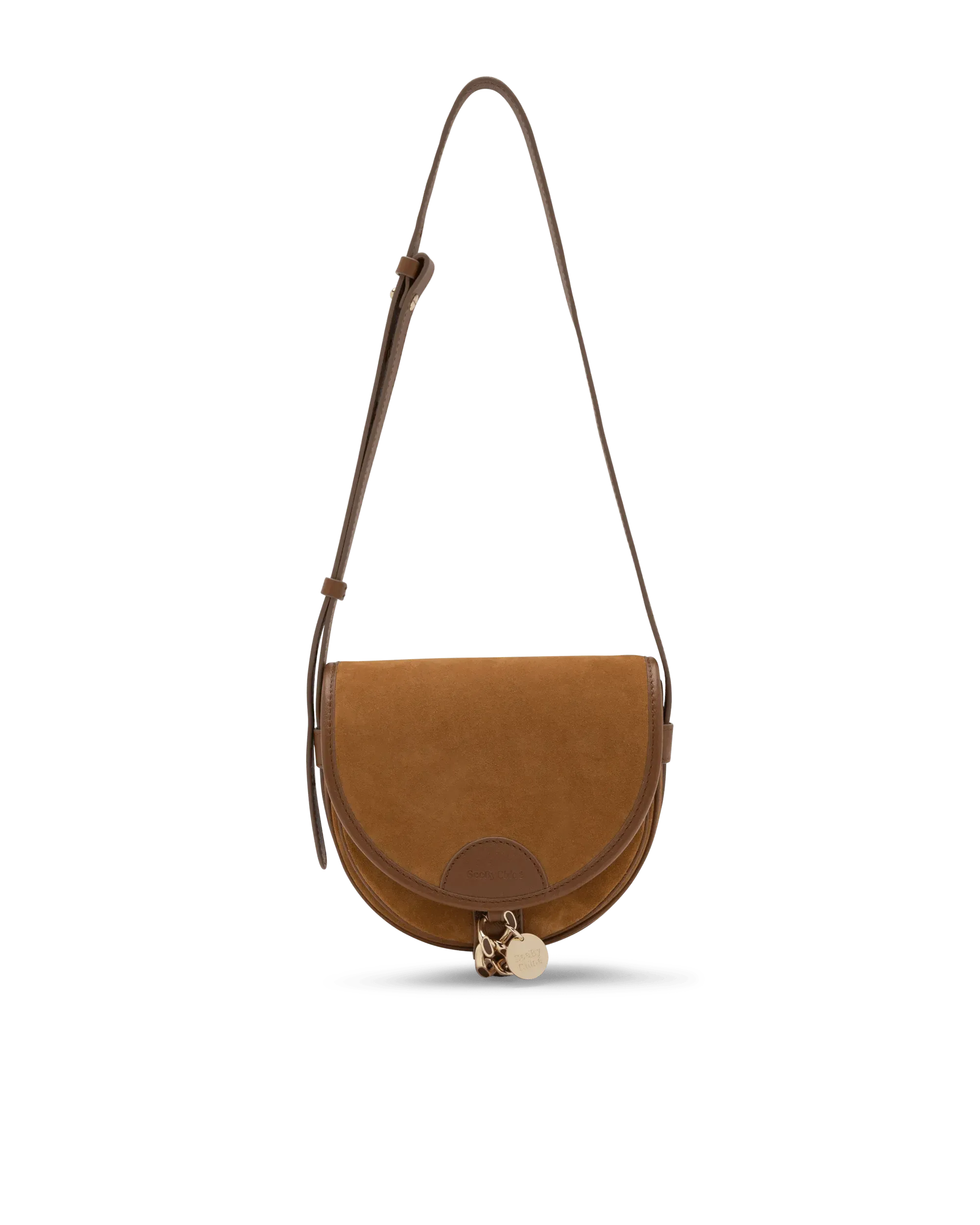 Mara Small Saddle Bag for Women - Genuine Leather Crossbody Purse with Adjustable Strap | Perfect for Everyday Use, Travel & Casual Outings
