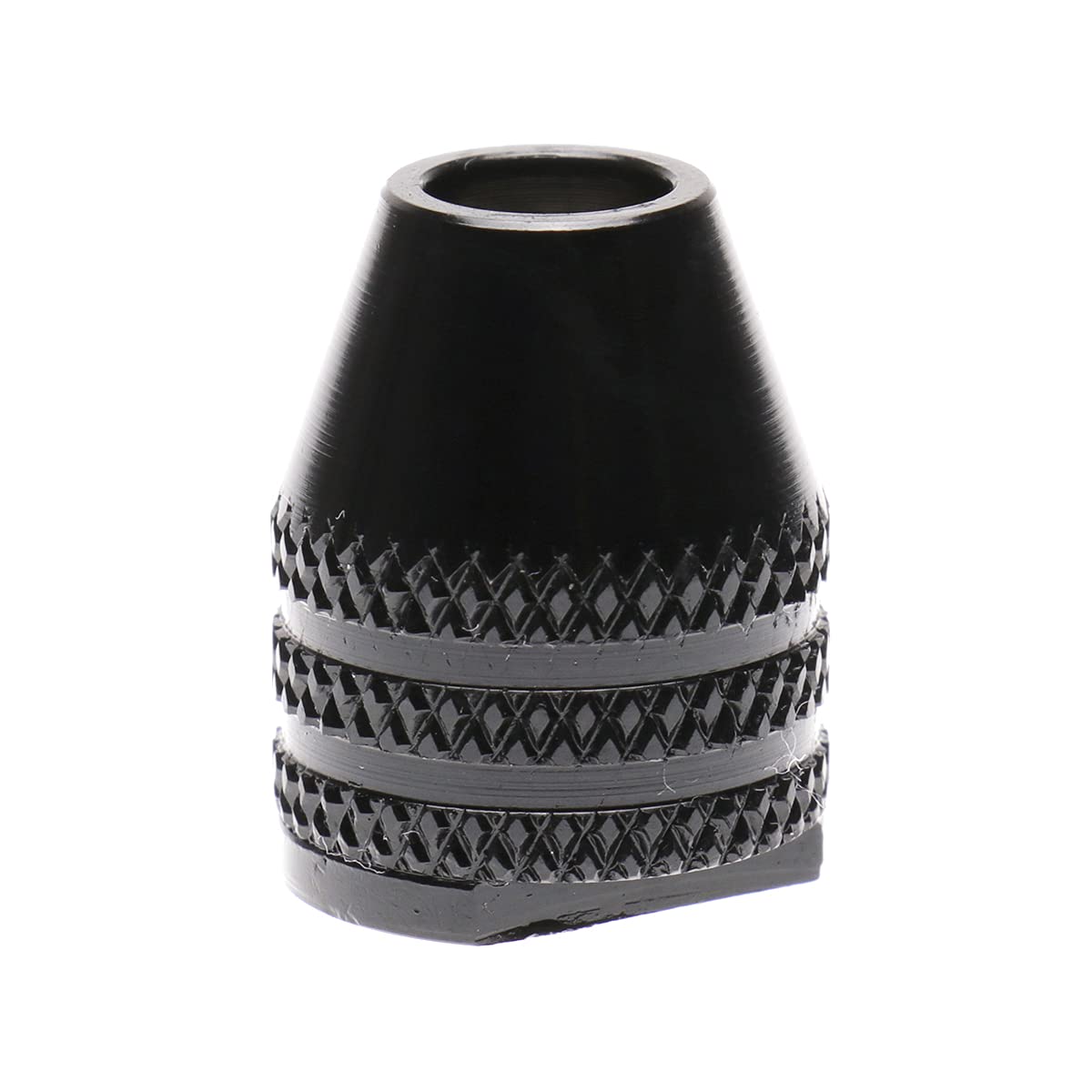 Premium Black Mini Alloy 3-Jaw Drill Chuck Adapter - Converts SDS to M8x0.75mm for 0.3-3.2mm Drill Bits - Power Tool Accessory for Hand Drills - Perfect for Woodworking, Metal Drilling & DIY Home Projects
