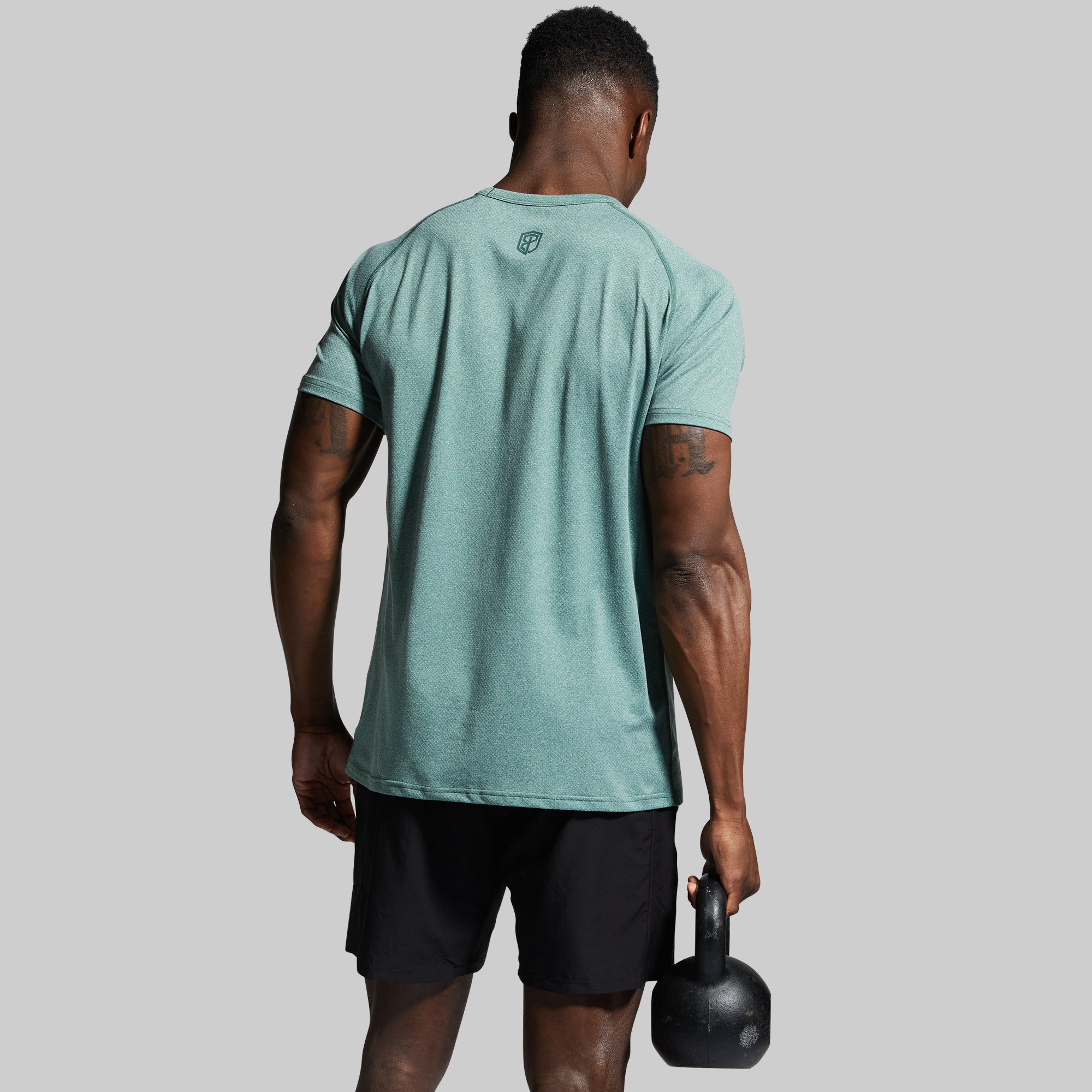 Heritage Tee - Dark Emerald Green Cotton T-Shirt for Men & Women | Vintage Style Casual Wear for Everyday Outfits & Street Fashion