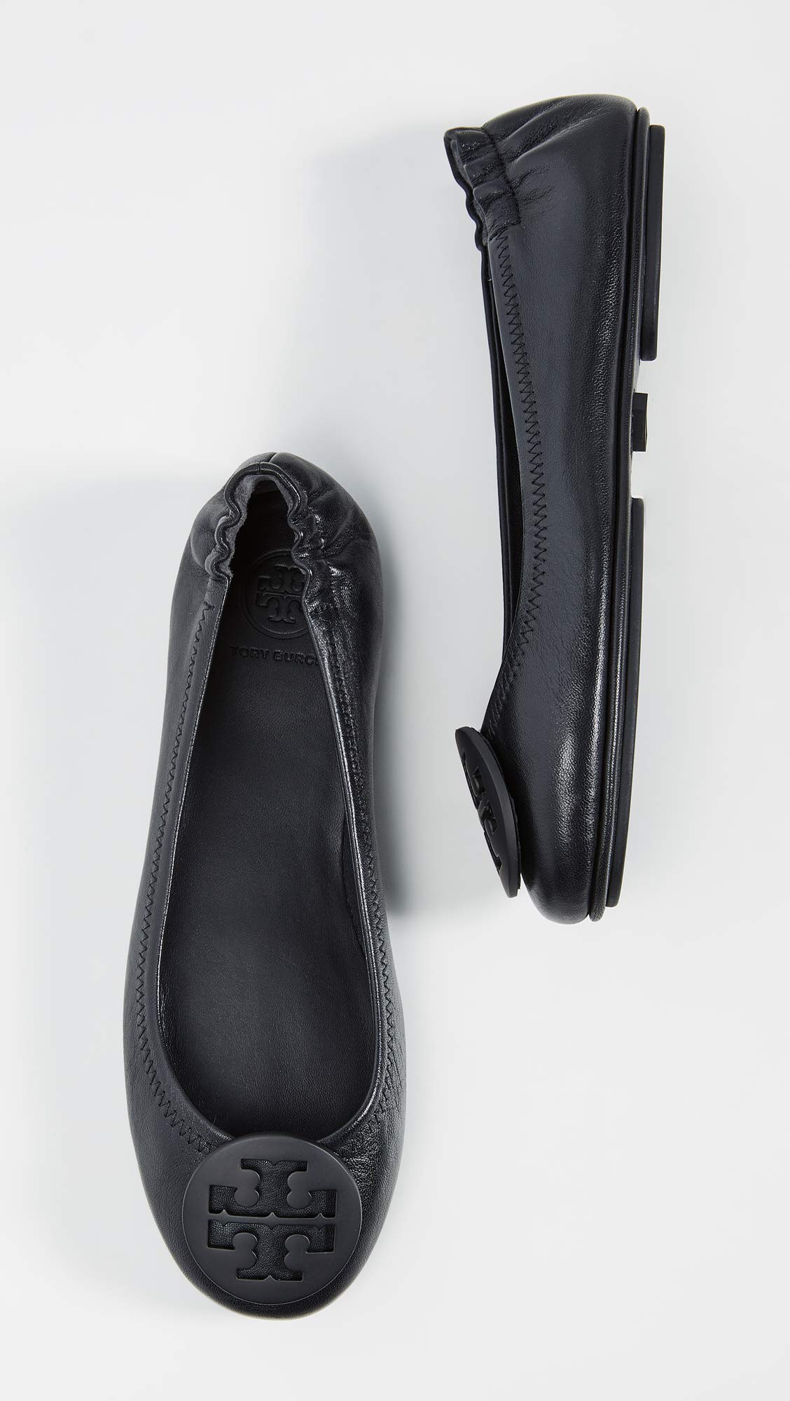 Tory Burch Women's Minnie Travel Ballet Flats - Comfortable & Stylish Slip-On Shoes for Travel, Work & Everyday Wear