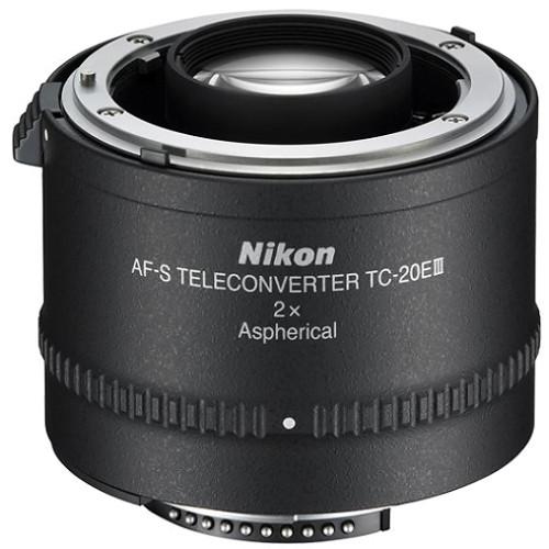 Nikon TC 20E III AF-S 2x Teleconverter Lens - Compatible with Nikon DSLR Cameras - Perfect for Wildlife & Sports Photography