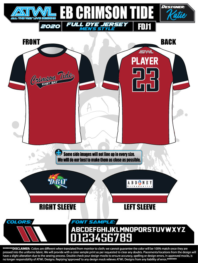 East Bay Spring 2020 Baseball Jerseys - Custom Team Uniforms for Youth & Adult Baseball Leagues - Perfect for Games, Practices & Tournaments