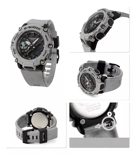 Casio G-Shock GA-2200SL-8A Digital Sports Watch for Men - Shock Resistant, Waterproof, and Durable - Perfect for Outdoor Activities, Running, and Gym Workouts