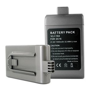 Dyson DC16 Vacuum Battery 21.6V 1500mAh - Replacement for Cordless Cleaning