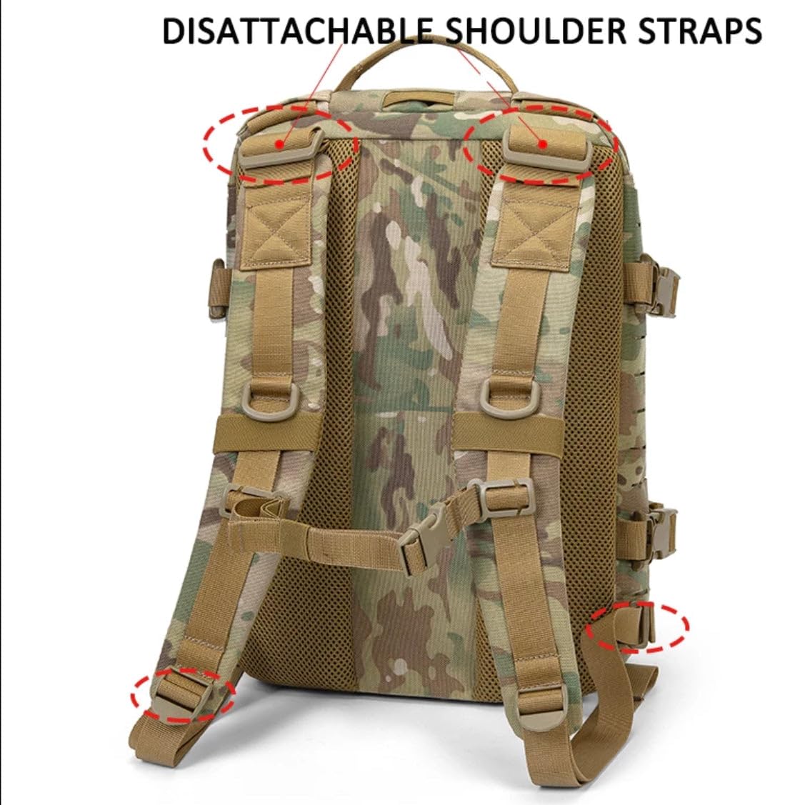 Tactical Airsoft Helmet & Military Gear Backpack - Durable Combat Equipment for Airsoft Games, Outdoor Adventures & Survival Training